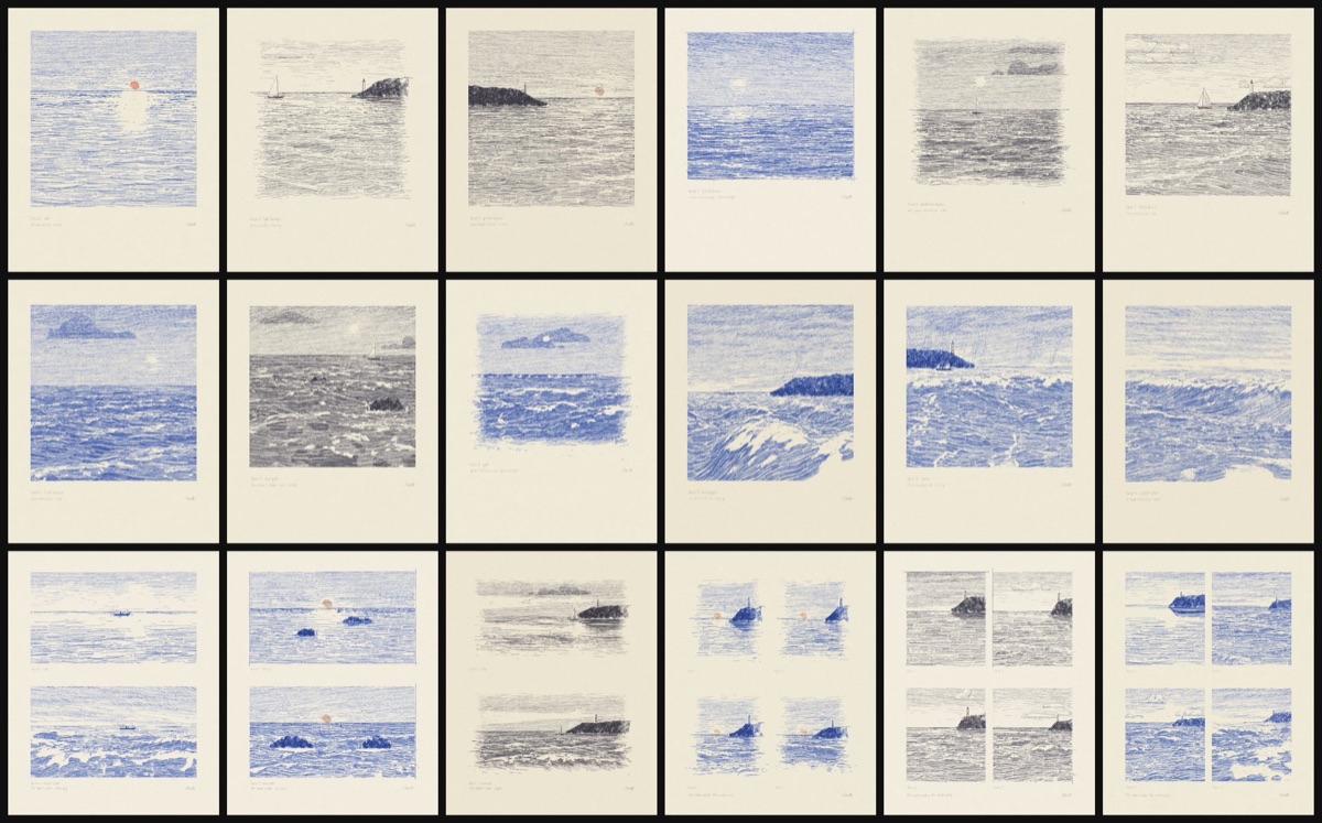 Algorithmic drawing output
