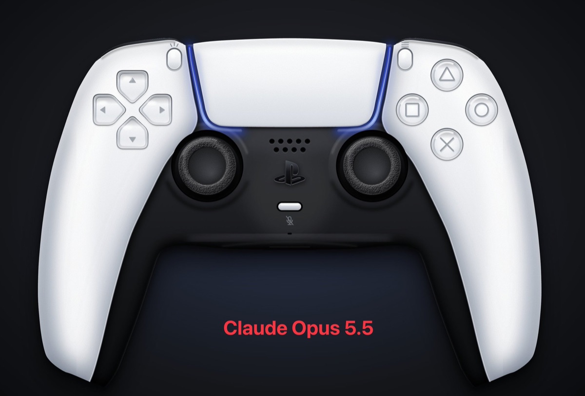 Comparison of PS5 controller SVGs