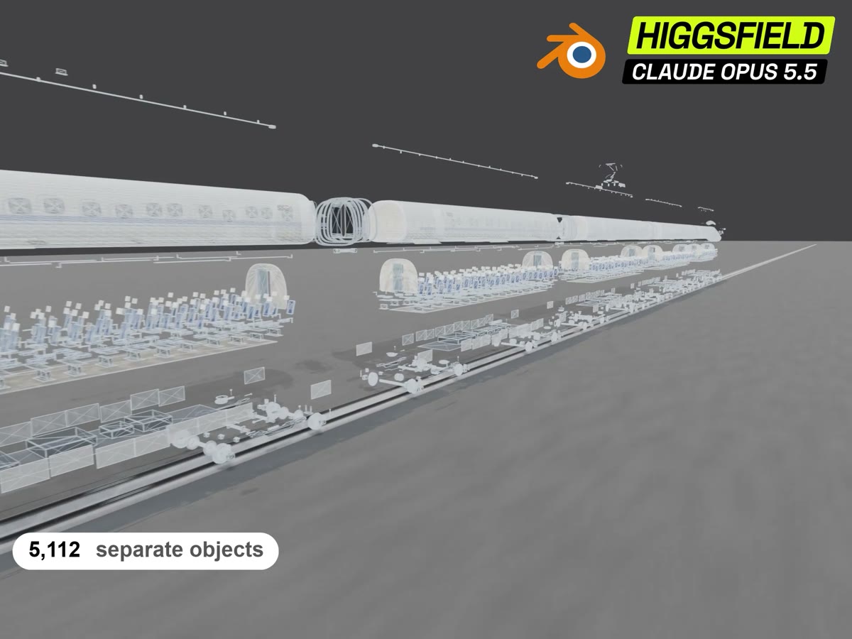 3D model of a Shinkansen
